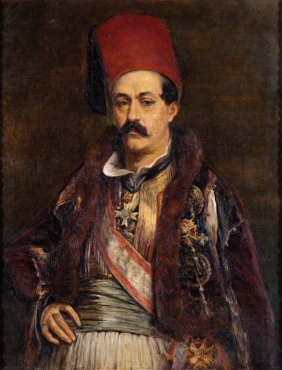 Porträt von Ioannis Kolettis von Greek School